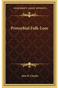 Proverbial Folk-Lore