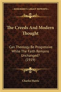 Creeds and Modern Thought