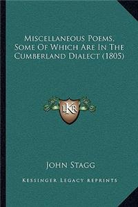 Miscellaneous Poems, Some of Which Are in the Cumberland Dialect (1805)
