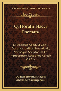 Q. Horatii Flacci Poemata