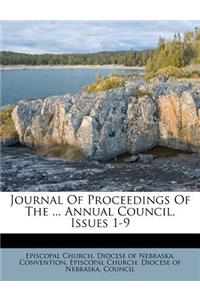 Journal of Proceedings of the ... Annual Council, Issues 1-9