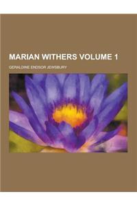 Marian Withers Volume 1