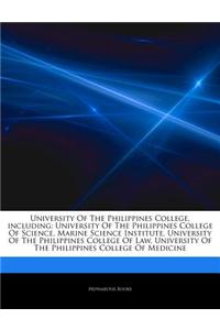 Articles on University of the Philippines College, Including
