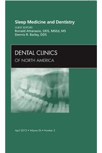 Sleep Medicine and Dentistry, an Issue of Dental Clinics