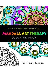 Mandala Art Therapy Coloring Book