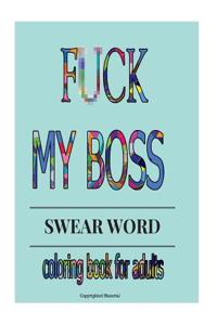 Swear Word Coloring Books