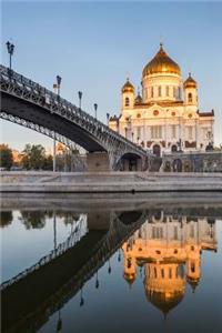 A Lovely View of the Cathedral of Christ the Saviour Moscow Russia