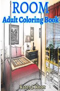 Room Coloring Book for Adults Relaxation Meditation Blessing