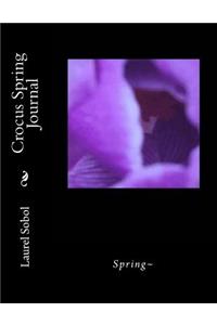 Crocus Spring Journal