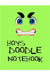 Boys Doodle Notebook