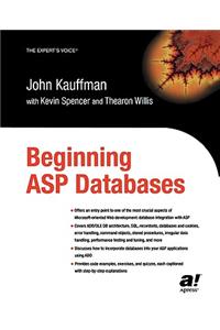 Beginning ASP Databases