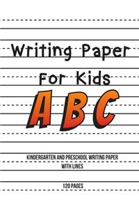 Writing Paper For Kids