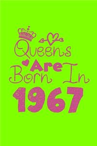 Queens Are Born In 1967 Notebook