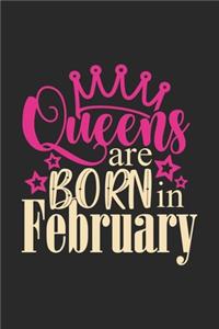 Queens are born in february