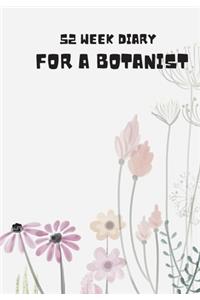 52 Week Diary for a Botanist