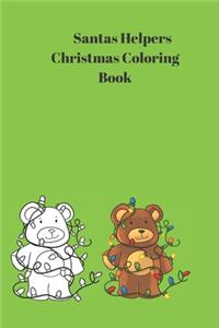 Santa's Helpers Christmas Coloring Book