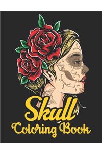 Skull Coloring Book