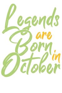 Legends are born in October