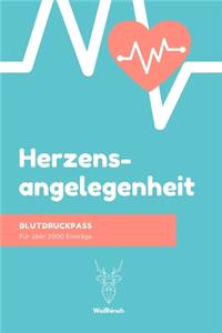 Herzensangelegenheit - Blutdruckpass - Für über 2000 Einträge
