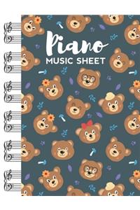 Piano Music Sheet