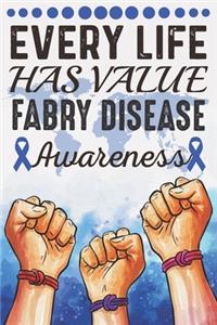 Every Life Has Value Fabry Disease Awareness