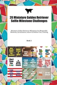 20 Miniature Golden Retriever Selfie Milestone Challenges