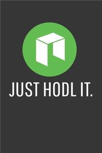 Just Hodl It Gas Notebook