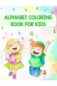 Alphabet Coloring Book For Kids