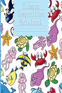 Draw And Write Journal - Primary Composition Notebook For Boys Pre-K-2