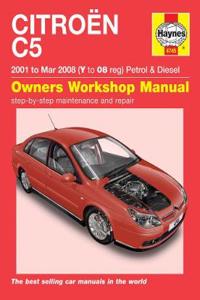 Citroen C5 Petrol & Diesel (01 - Mar 08) Haynes Repair Manual