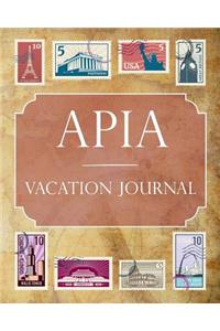 Apia Vacation Journal