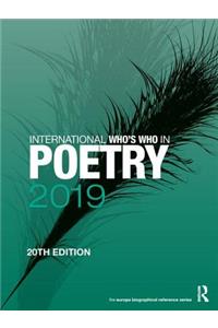 International Who's Who in Poetry 2019