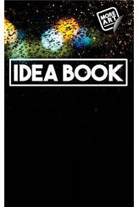 Idea Book / Rainy Night (Series 1) / Writing Notebook / Blank Diary / Journal / Paperback / Lined Pages Book - 100 Pages / 5 X 8 / Black Blue Green Orange