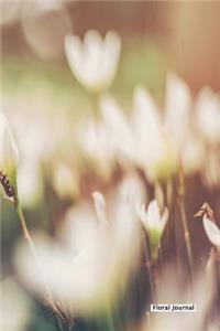 Floral Journal - Hazy Days - (Unruled)