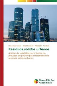 Resíduos sólidos urbanos