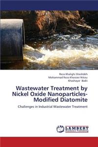 Wastewater Treatment by Nickel Oxide Nanoparticles-Modified Diatomite