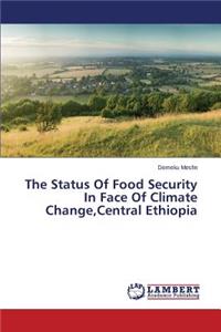 Status Of Food Security In Face Of Climate Change, Central Ethiopia