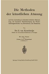 Die Methoden der künstlichen Atmung