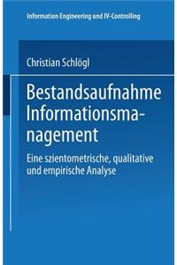 Bestandsaufnahme Informationsmanagement