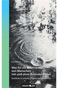 Was für ein Mit-einander von Menschen mit und ohne Behinderungen