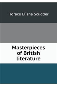 Masterpieces of British Literature