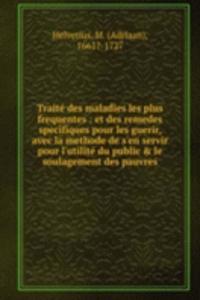 Traite des maladies les plus frequentes