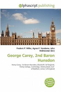 George Carey, 2nd Baron Hunsdon