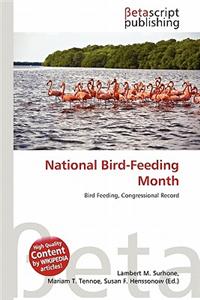 National Bird-Feeding Month