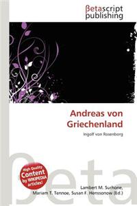 Andreas Von Griechenland