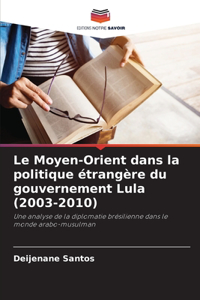 Le Moyen-Orient dans la politique étrangère du gouvernement Lula (2003-2010)