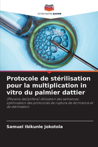 Protocole de stérilisation pour la multiplication in vitro du palmier dattier