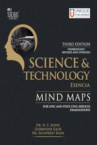 Science and Technology for UPSC I 3rd Edition I Civil Services Exam I State Administrative Exams I Esencia I Mind Maps I Paperback