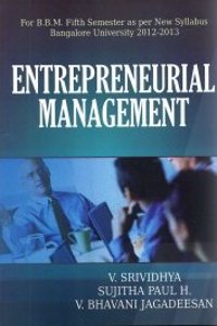 Entrepreneurial Management BBM 5h Sem. Bangalore Uni.