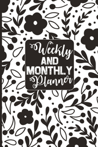 Weekly & Monthly Planner